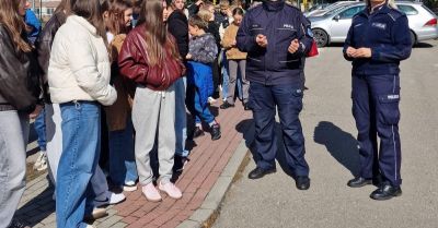 Dzieci uczą się bezpieczeństwa na drogach w Gminie Czudec